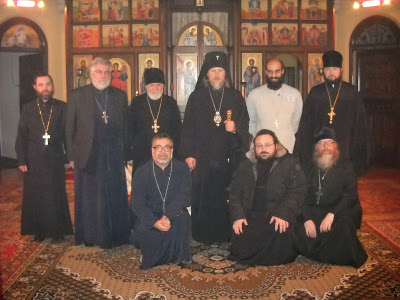 Visita di Vladyka Mark e riunione del clero
